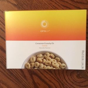 OPTAVIA 5 bags cinnamon crunchy O’s cereal